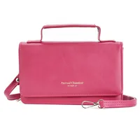 Women's Small Pu Leather Letter Elegant Square Flip Cover Square Bag sku image 8