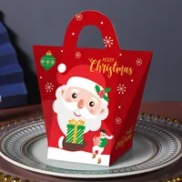 Christmas Fashion Santa Claus Letter Snowman Paper Festival Gift Wrapping Supplies 1 Piece sku image 2