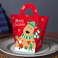 Christmas Fashion Santa Claus Letter Snowman Paper Festival Gift Wrapping Supplies 1 Piece sku image 1