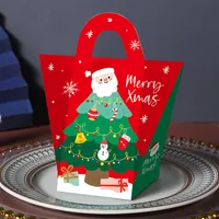 Christmas Fashion Santa Claus Letter Snowman Paper Festival Gift Wrapping Supplies 1 Piece sku image 3