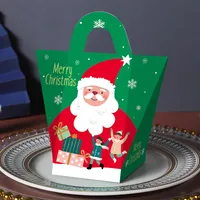 Christmas Fashion Santa Claus Letter Snowman Paper Festival Gift Wrapping Supplies 1 Piece sku image 5