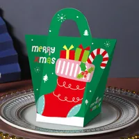 Christmas Fashion Santa Claus Letter Snowman Paper Festival Gift Wrapping Supplies 1 Piece sku image 6
