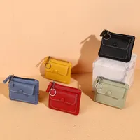 Women's Solid Color Pu Leather Zipper Wallets main image 1