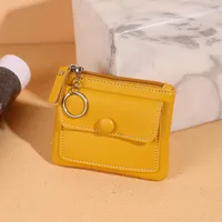 Women's Solid Color Pu Leather Zipper Wallets main image 3