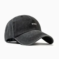 Unisex Casual Embroidery Vintage Style Letter Curved Eaves Baseball Cap main image 9