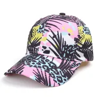 Women's Simple Style Classic Style Color Block Printing Curved Eaves Baseball Cap sku image 4