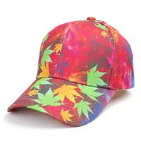 Women's Simple Style Classic Style Color Block Printing Curved Eaves Baseball Cap sku image 2