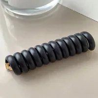 Women's Basic Sweet Heart Shape Resin Hair Tie sku image 6