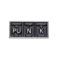 Preppy Style Letter Alloy Stoving Varnish Unisex Brooches sku image 3