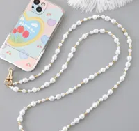 Classic Style Korean Style Pentagram Heart Shape Beaded Beaded Bag Pendant Mobile Phone Chain sku image 2