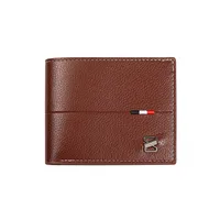 Men's Solid Color PVC Open Small Wallets main image 4