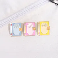 Cartoon Style Cute Cowboy Style Book Letter Alloy Stamping Stoving Varnish Plating Women's Brooches main image 1