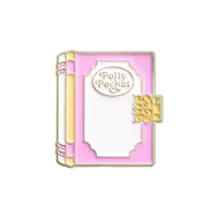 Cartoon Style Cute Cowboy Style Book Letter Alloy Stamping Stoving Varnish Plating Women's Brooches sku image 1