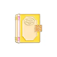 Cartoon Style Cute Cowboy Style Book Letter Alloy Stamping Stoving Varnish Plating Women's Brooches sku image 3