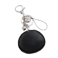 Basic Heart Shape Eye Rhinestone Plating Keychain main image 4