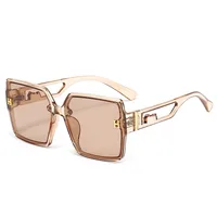 Casual Retro Streetwear Geometric Pc Square Full Frame Women's Sunglasses main image 6