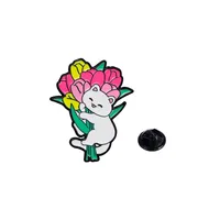 Cartoon Style Cute Streetwear Cartoon Frog Alloy Stamping Stoving Varnish Plating Unisex Brooches sku image 112