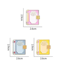 Cartoon Style Cute Cowboy Style Book Letter Alloy Stamping Stoving Varnish Plating Women's Brooches main image 8