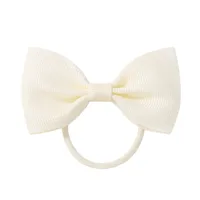 European And American Hair Accessories Children's Solid Color Bow Cute Hair Tie sku image 21