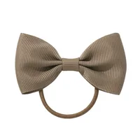 European And American Hair Accessories Children's Solid Color Bow Cute Hair Tie sku image 32