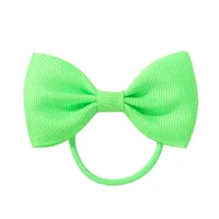 European And American Hair Accessories Children's Solid Color Bow Cute Hair Tie sku image 29