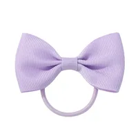European And American Hair Accessories Children's Solid Color Bow Cute Hair Tie sku image 27