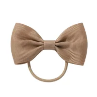European And American Hair Accessories Children's Solid Color Bow Cute Hair Tie sku image 30