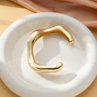 Casual Cute Simple Style Irregular Alloy Wholesale Bangle main image 6