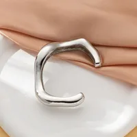 Casual Cute Simple Style Irregular Alloy Wholesale Bangle main image 2