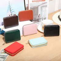 Women's Solid Color Pu Leather Zipper Wallets main image 1