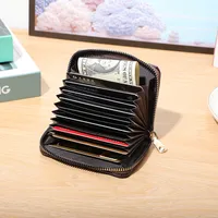 Women's Solid Color Pu Leather Zipper Wallets main image 3