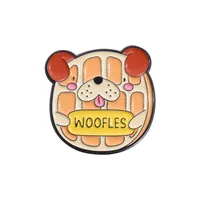 Cartoon Style Cute Animal Cartoon Frog Alloy Stamping Stoving Varnish Plating Unisex Cartoon Pinback Badge Brooches Collar Pin sku image 52