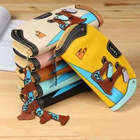 Women's Cartoon Dog Pu Leather Zipper Wallets main image 2