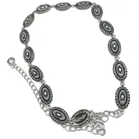 Retro Women's Waist Chain Simple Elegant  Slim Chain Belt Dress  Popular main image 1