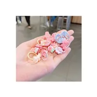 Korean Little Girl Hair Accessories Girl's Cute Candy Animal Does Not Harm Hair Tie Hair Elastic Hair Rope Hair Ring Set main image 2