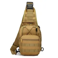 Junsheng  New Men's Chest Bag Oxford Bag Crossbody Bag Men's Shoulder Bag Korean Style Small Backpack Casual Waist sku image 1