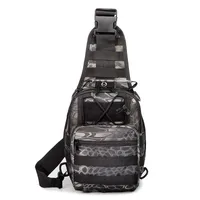 Junsheng  New Men's Chest Bag Oxford Bag Crossbody Bag Men's Shoulder Bag Korean Style Small Backpack Casual Waist sku image 11