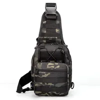 Junsheng  New Men's Chest Bag Oxford Bag Crossbody Bag Men's Shoulder Bag Korean Style Small Backpack Casual Waist sku image 13