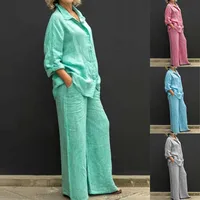Foreign Trade New Ladies Shirt Suit  Leisure City Suit Independent Station Women's main image 1