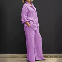 Foreign Trade New Ladies Shirt Suit  Leisure City Suit Independent Station Women's main image 3