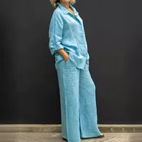 Foreign Trade New Ladies Shirt Suit  Leisure City Suit Independent Station Women's main image 4