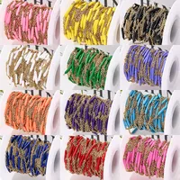 1 Roll 5 M 304 Stainless Steel 18K Gold Plated Polished Cable Chain Jewelry Accessories main image 1