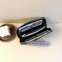Women's Geometric Pu Leather Side Zipper Wallets main image 5