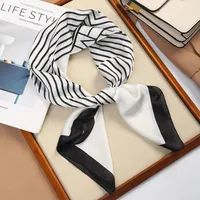 70 Silk Scarf Square Scarf High-end New Style Fashion All-match Professional Silk Small Scarf Retro Printed Silk Scarf For Women sku image 2
