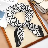70 Silk Scarf Square Scarf High-end New Style Fashion All-match Professional Silk Small Scarf Retro Printed Silk Scarf For Women sku image 20