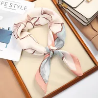70 Silk Scarf Square Scarf High-end New Style Fashion All-match Professional Silk Small Scarf Retro Printed Silk Scarf For Women sku image 39
