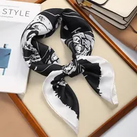 70 Silk Scarf Square Scarf High-end New Style Fashion All-match Professional Silk Small Scarf Retro Printed Silk Scarf For Women sku image 52