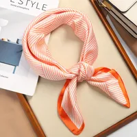 70 Silk Scarf Square Scarf High-end New Style Fashion All-match Professional Silk Small Scarf Retro Printed Silk Scarf For Women sku image 70