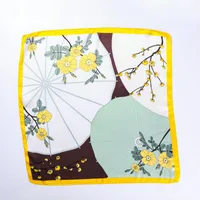 70 Silk Scarf Square Scarf High-end New Style Fashion All-match Professional Silk Small Scarf Retro Printed Silk Scarf For Women sku image 85