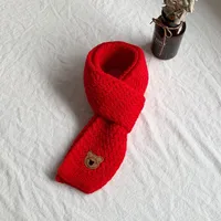 Children's Scarf Autumn And Winter Baby Scarf Warm Boys Girls Baby Scarf Cute Korean Style Windproof Collar Fashion sku image 4
